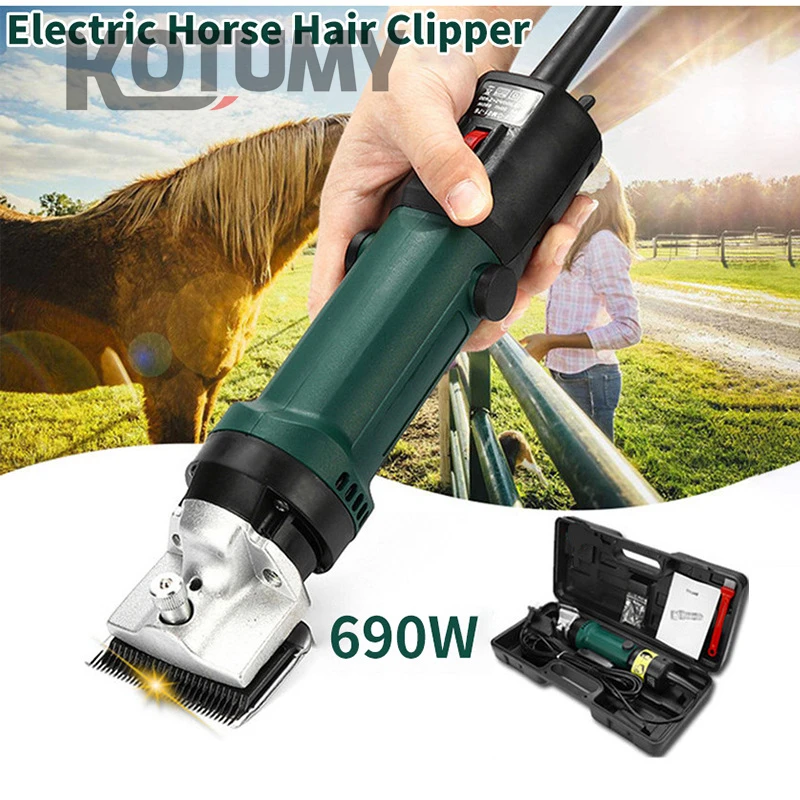 Professional Electric Horse and Sheep Hair Clipper Pet Hair Trimmer & Shearing Machine for Animal Husbandry