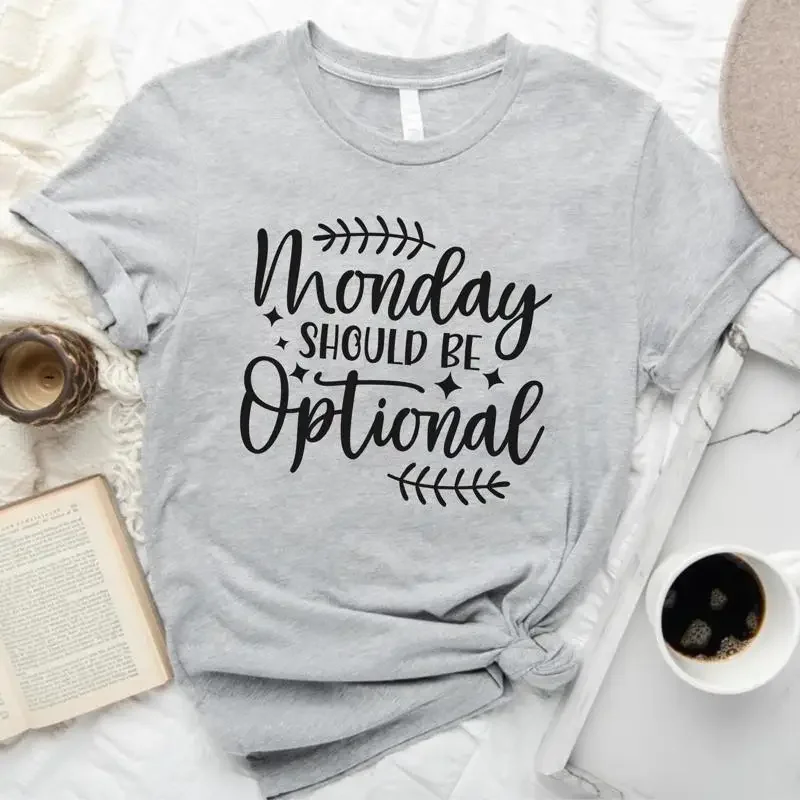 

Понедельник следует быть дополнительно Футболка Саркастический пот Забавный сарказм S