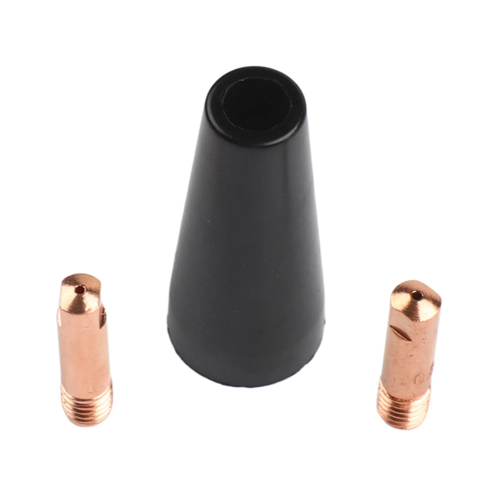 MIG Welding Tips Flux Core Kit Metal Fabrication Welding Accessory Copper And Brass Material Heat Resistant Design