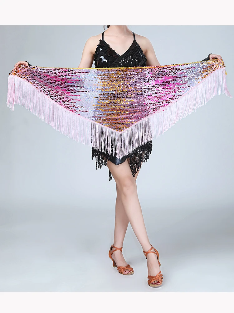 Sexy Belly Dance Hip Scarf Tassel Oriental Dance Clothing Beginner Belly Dancing Belt For Women Dancing Skirt