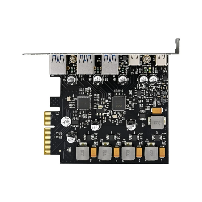 

1 Piece ASM3142 3A2C Expansion Card 10G USB3.1 Control Expansion Card PCIE Industrial Server Grade High-Speed Conversion Card