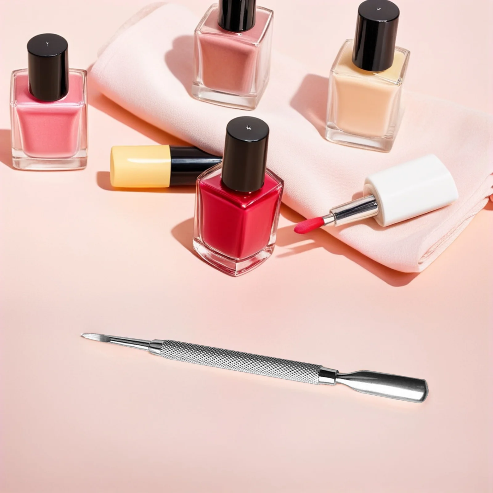 

Stainless Steel Nail Cuticle Spoon Pusher Manicure Pedicure Tool Gel Acrylic Application Professional Home Use Cuticle