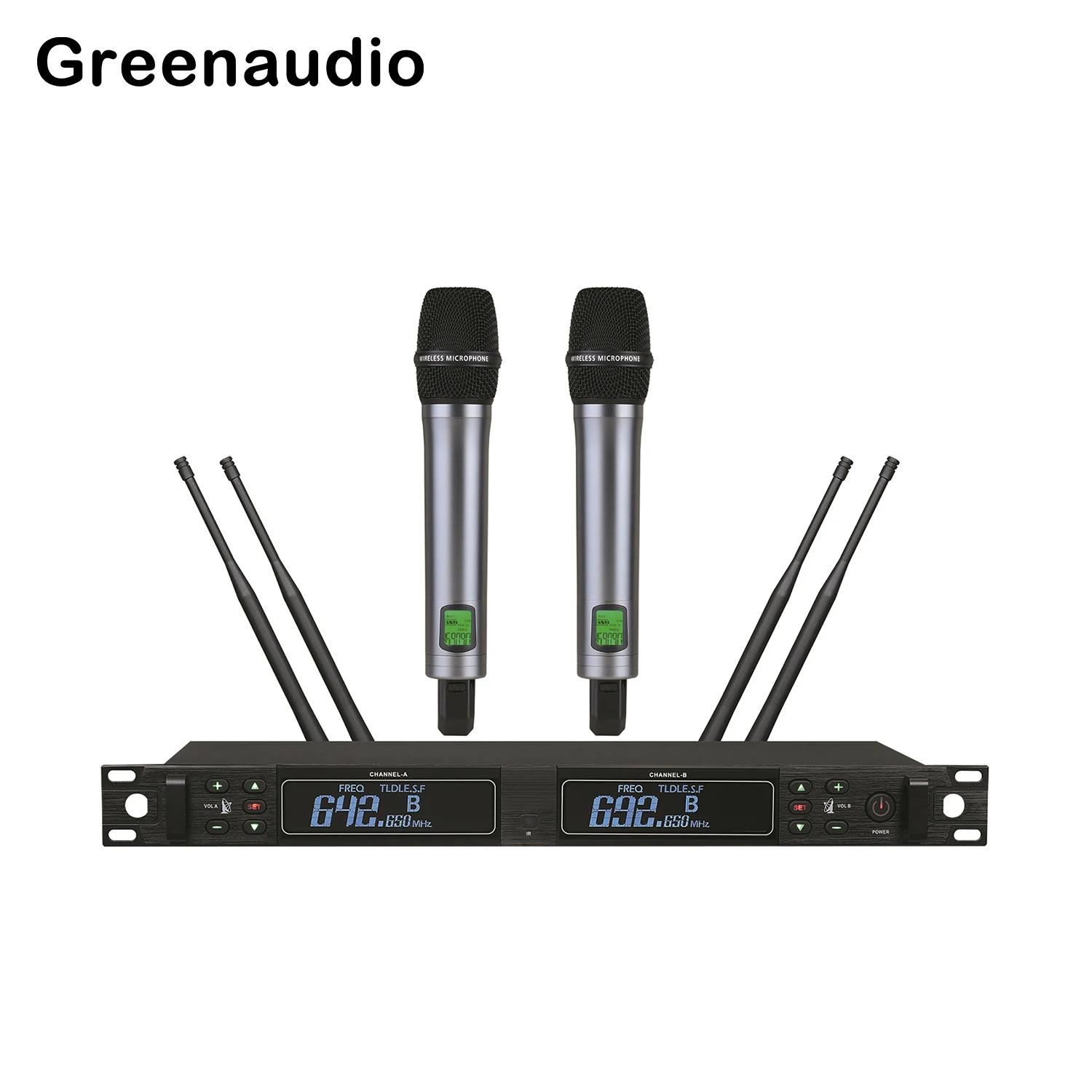 GAW-R200 Ultra High Frequency Wireless Microphone Karaoke Microphone Suitable for Professional Performances