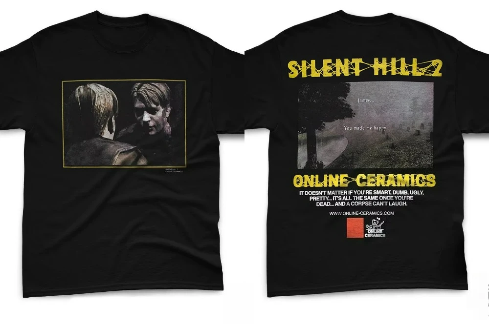 Timeless S-Silent Hill T-shirt Women's Men's T-shirt Oversized Loose Graphic Short Sleeve Women's Clothing Plus-size T-shirt