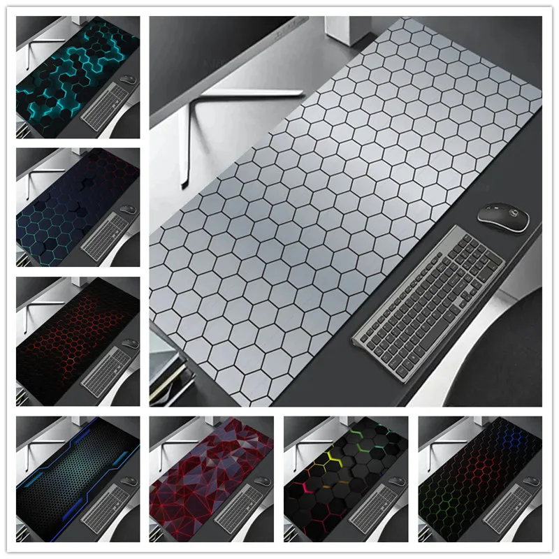 

Коврик для мыши резиновый нескользящий с геометрическим рисунком для дома и офиса