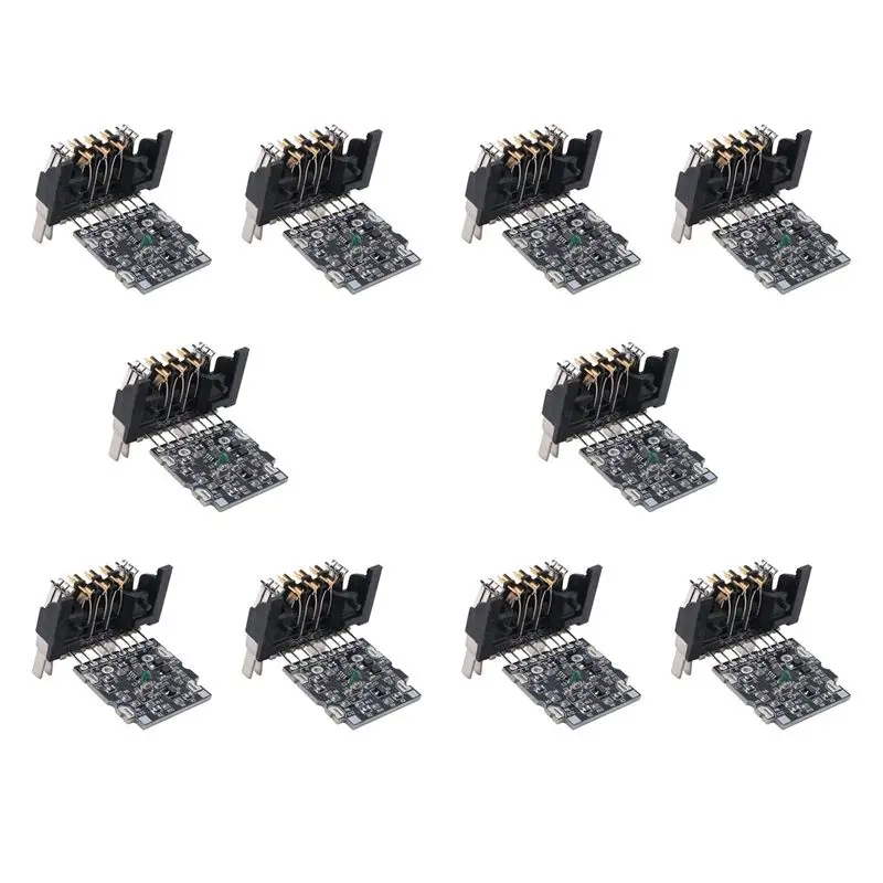 

10X Suitable For DCB200 20V10 Core 21700 Electric Core Power Tool Plastic Shell Protection Board