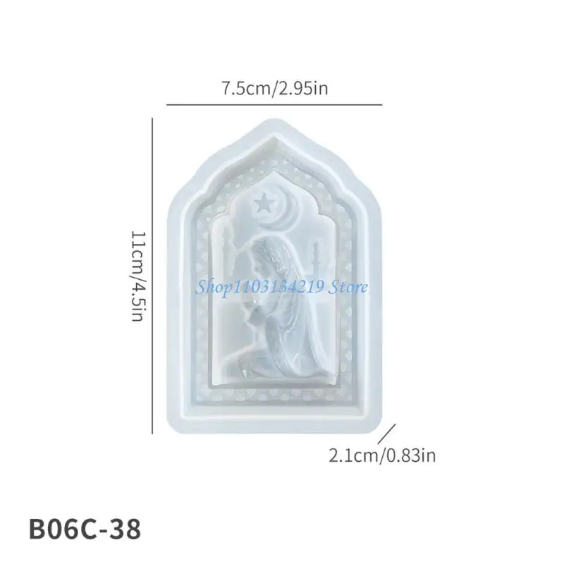 N5KC Sturdy Silicone Mould For Unique Moon Designs