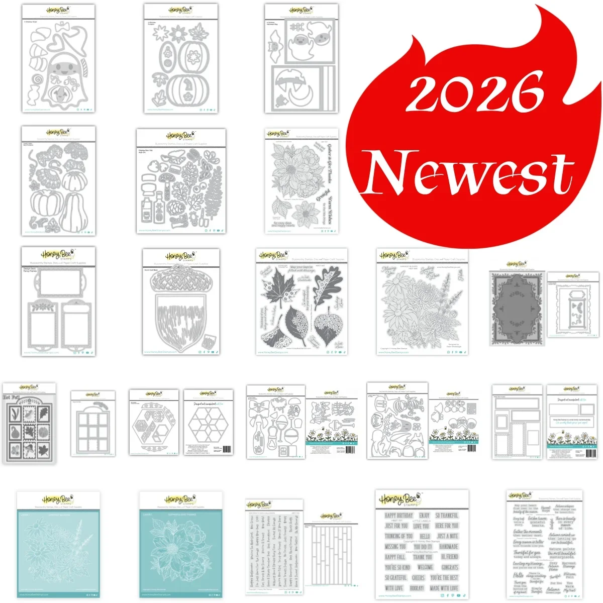 2026 September Newest Release Metal Cutting Dies Clear Stamps Stencil Hot Foil For DIY Scrapbook Craft Decoration Embossing
