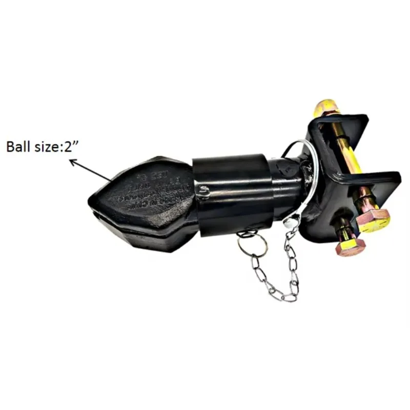 

55Trailer Coupler With a Hitch Pin for 2 Inch Ball Hitch Ball Coupler With Pin for Towing Station Wagons and Trailers