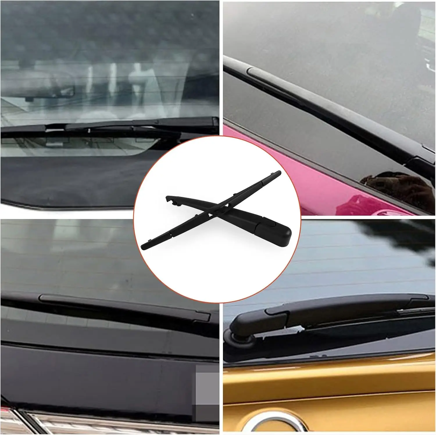 31 Cm / 12 Inch Car Rear Windshield Wiper Arm & Blade For  Kia Sportage Mk3 ATV / SUV 2010-2016 Back Windshield Windscreen