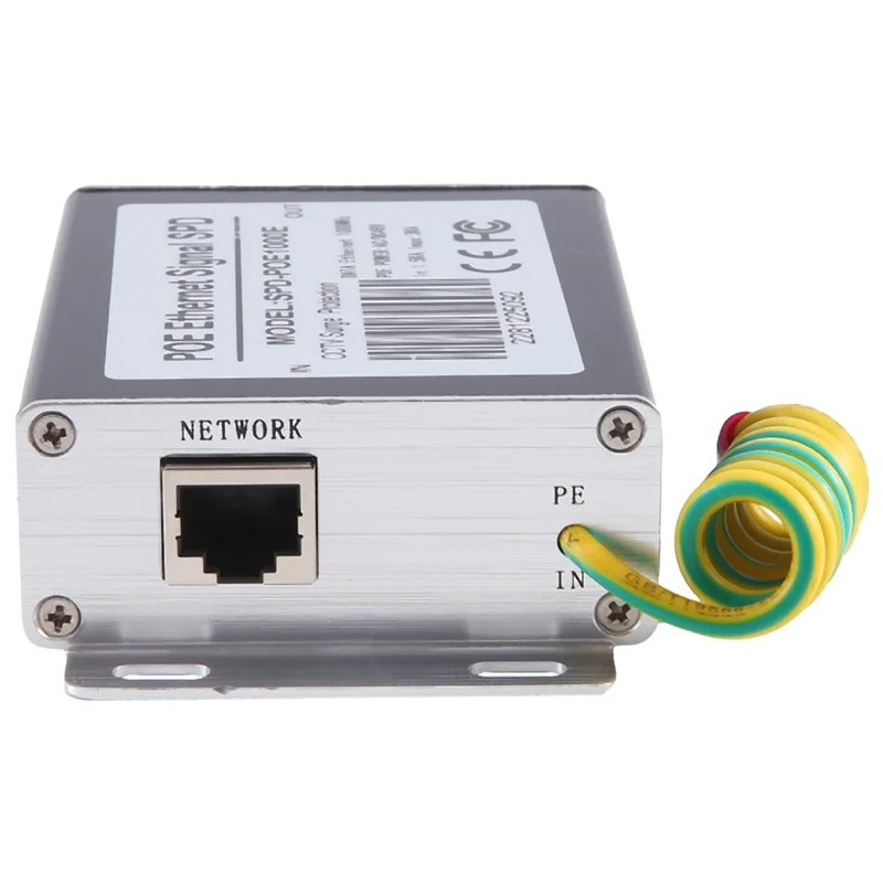 B68C Single-Channel Gigabit POE POE Ethernet Signal 1000Mbps SPD Network Surge Protector For CCTV IP Cameras Accessories Parts