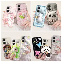 Fashion Painted Cover For Vivo Y03 Case Silicone Soft Slim Fundas For Vivo Y03 Y03T Y18 Y18i Y28s 4G Phone Cases Bags 6.56