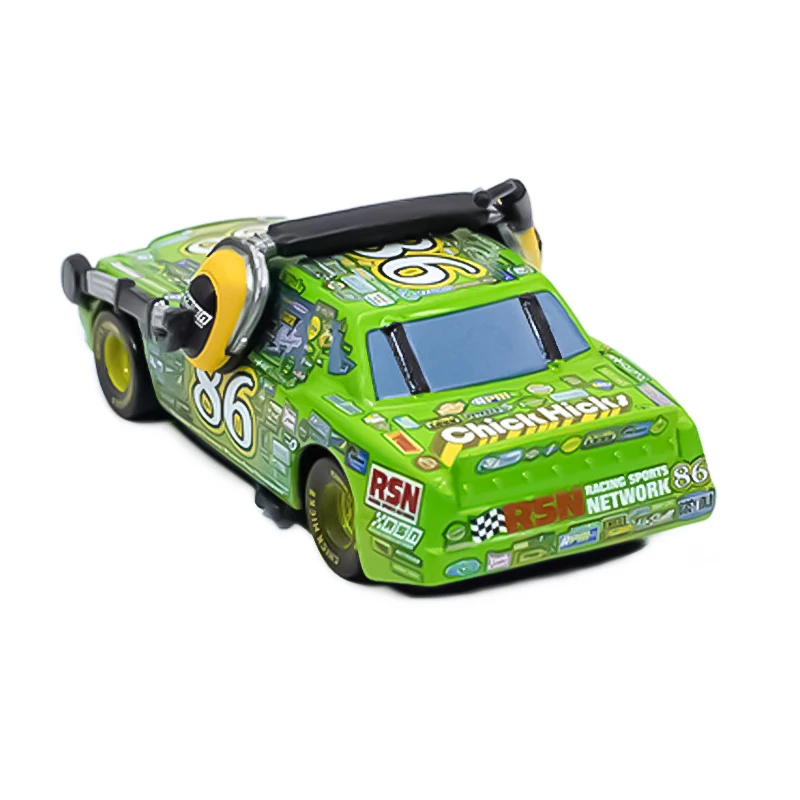 ديزني بيكسار سيارات لعبة مجسمة سماعة الطريق الفتوة أنيمي الشكل العاصفة جاكسون سباق البرق ماكوين 1:55 يموت يلقي سبيكة هدايا للأطفال