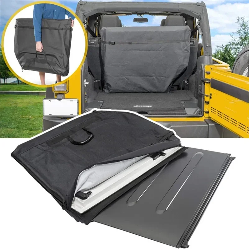 

Suitable for Wrangler JK JL 2007-2026 Hardtop Roof Storage Bag Storage Bag