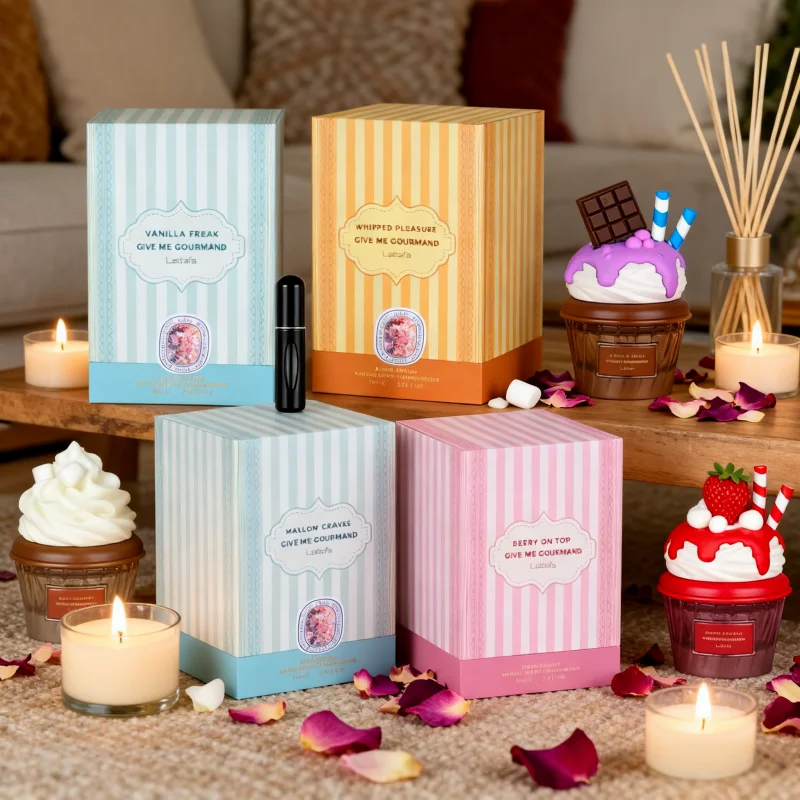 مجموعة عطور لاتافا جورماند - عطور متنوعة مستوحاة من الطعام (فانيليا/قهوة/شوكولاتة والمزيد) | طويلة الأمد أو دي #6