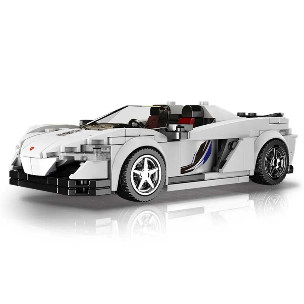 Mold King Mini Car Series 650s Samochód sportowy z wyświetlaczem Zestaw klocków do budowania Symulacja dla chłopców Nastolatki Dorośli Prezenty