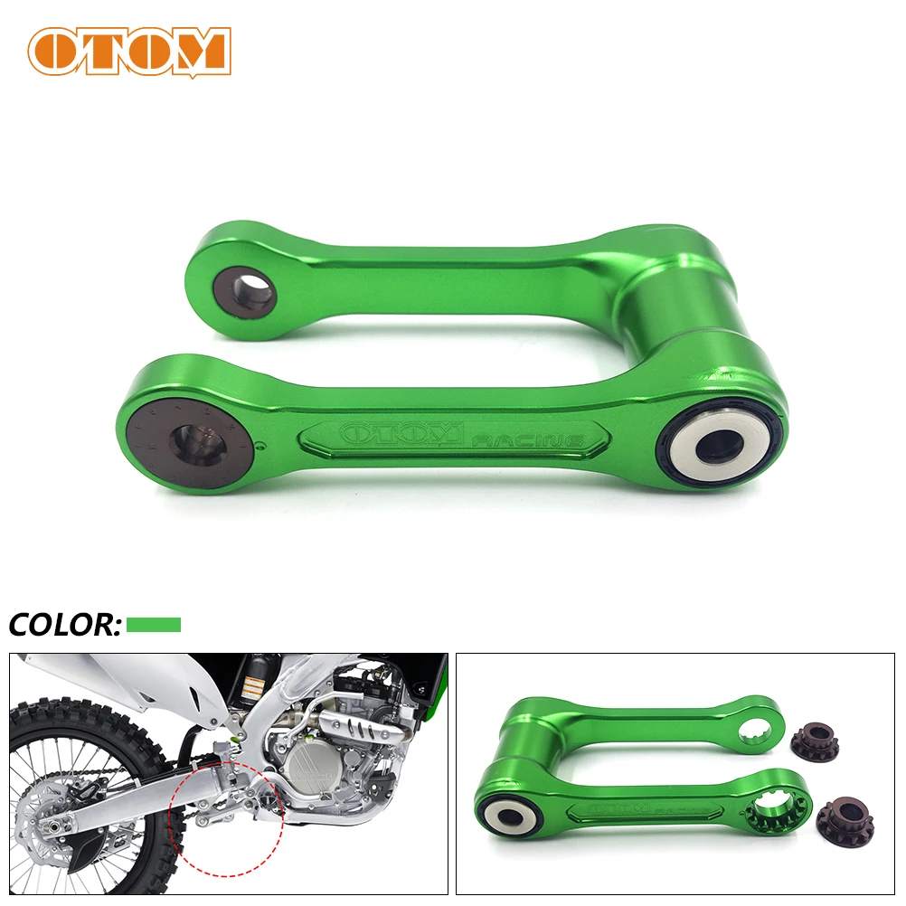 

OTOM Motorcycle Adjustable Linkage ARM CNC Aluminum Rear Suspension Cushion Lowering Link For KAWASAKI KX250F KXF 250 2012-2016