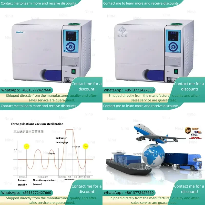 Medical Machine 18L Sterilizer Autoclave Class B