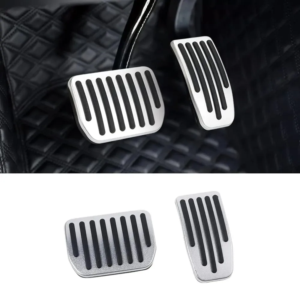 For Tesla Model 3 Y 2021 2022 2023 Accessories Model 3 Y Aluminum Alloy Accelerator Brake Rest Pedal Car Foot Pedal Pads Covers