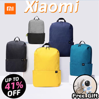 Original XIAOMI Colorful Small Backpack Laptop Bag Men's and Women's Shoulder Bag Outdoor Waterproof Student Portable Sports Bag