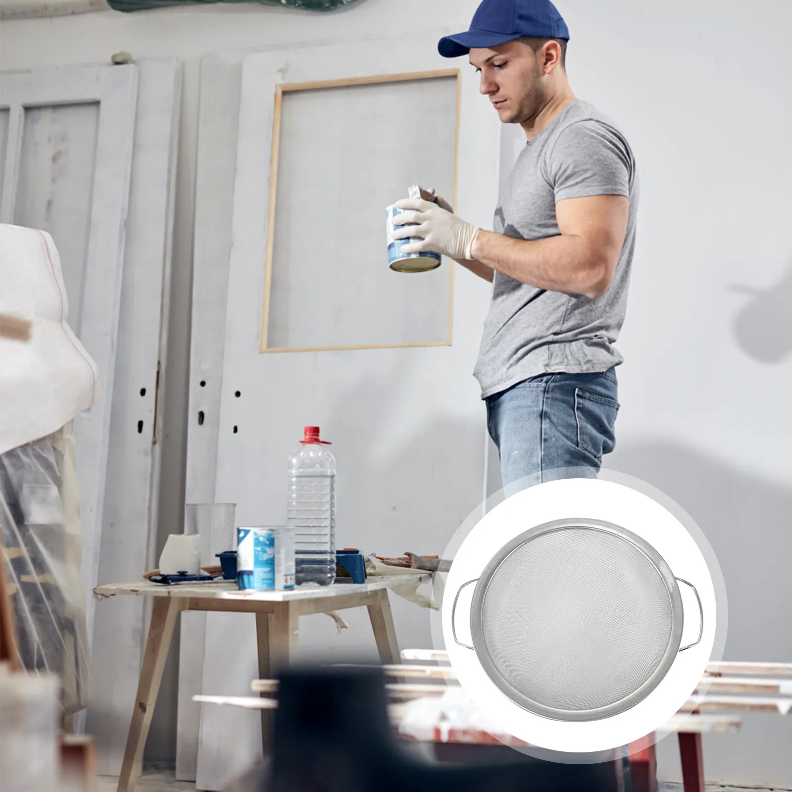 filtro-de-malha-de-aco-inoxidavel-para-tinta-pasta-de-glaze-biodiesel-e-liquido-refrigerante-de-motor-reutilizavel