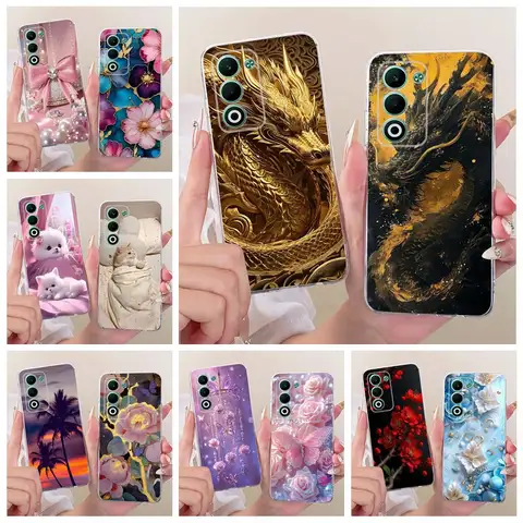 For Oppo A5 5G Case CPH2735 Cool Dragon Fashion Painted Cover Soft Slim Phone Case For Oppo A5 Pro CPH2695 OppoA5 A5Pro 5G Shell