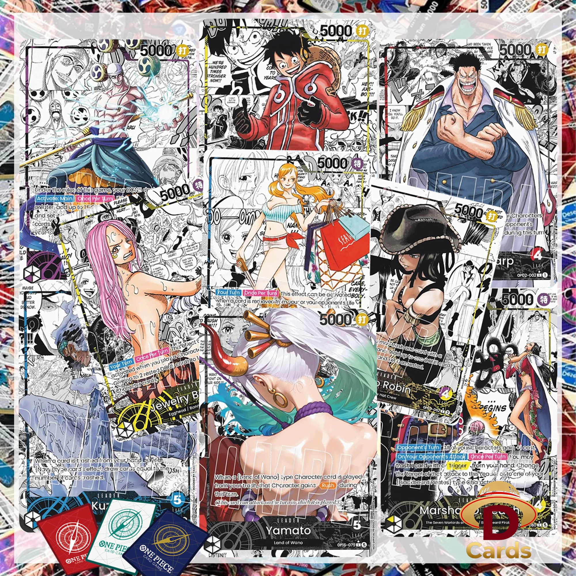 Smartwatch El - One Piece Card Manga Card Set