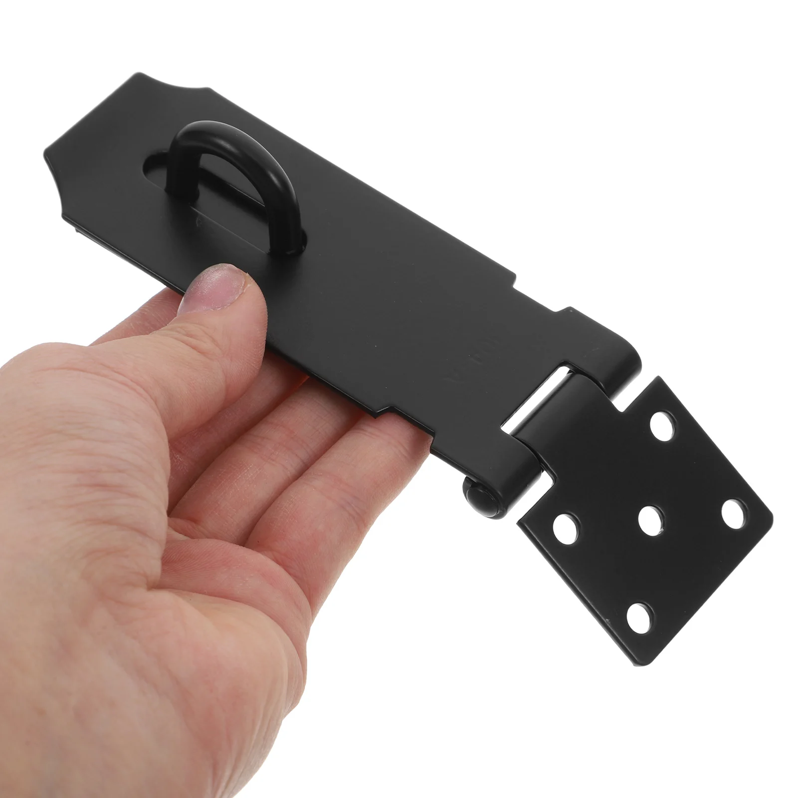 Stainless Steel Door Latch Heavy Duty Padlock Hasp for Shed Cabinet Gates Outdoor SafetyLatch Hardware Metal Lock Small Design