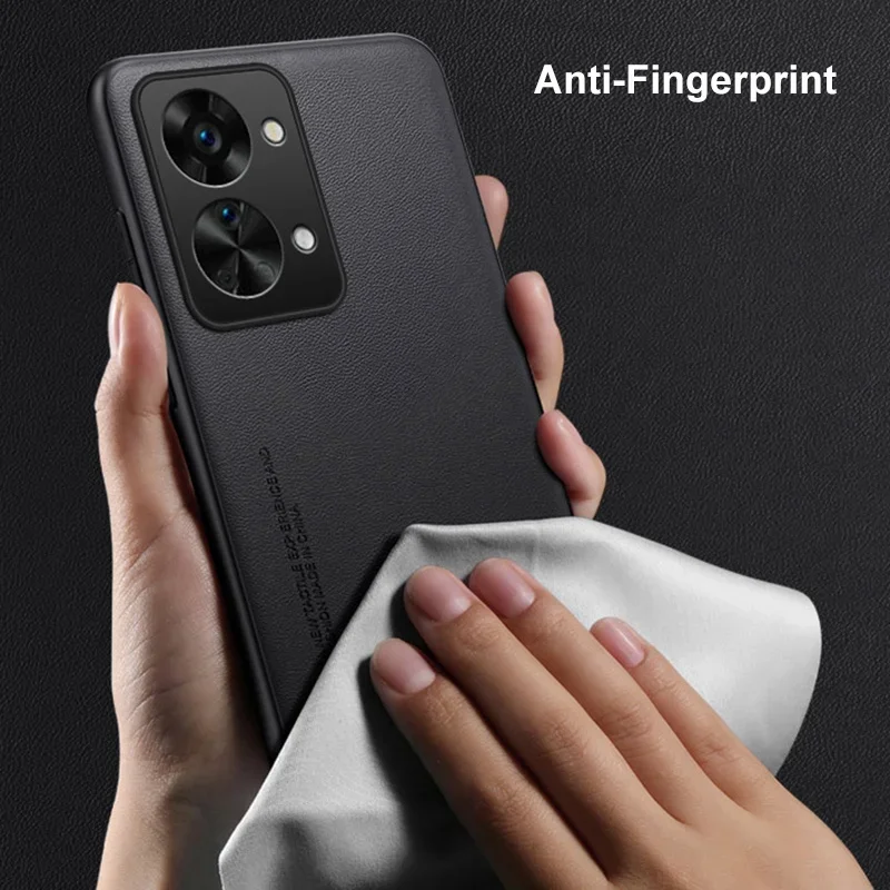 Matte Siliconen Telefoon Case Voor OnePlus Nord 2T 5G Nord2T Luxe PU Lederen Bescherming Case Voor een Plus Nord 2T Cover Coque