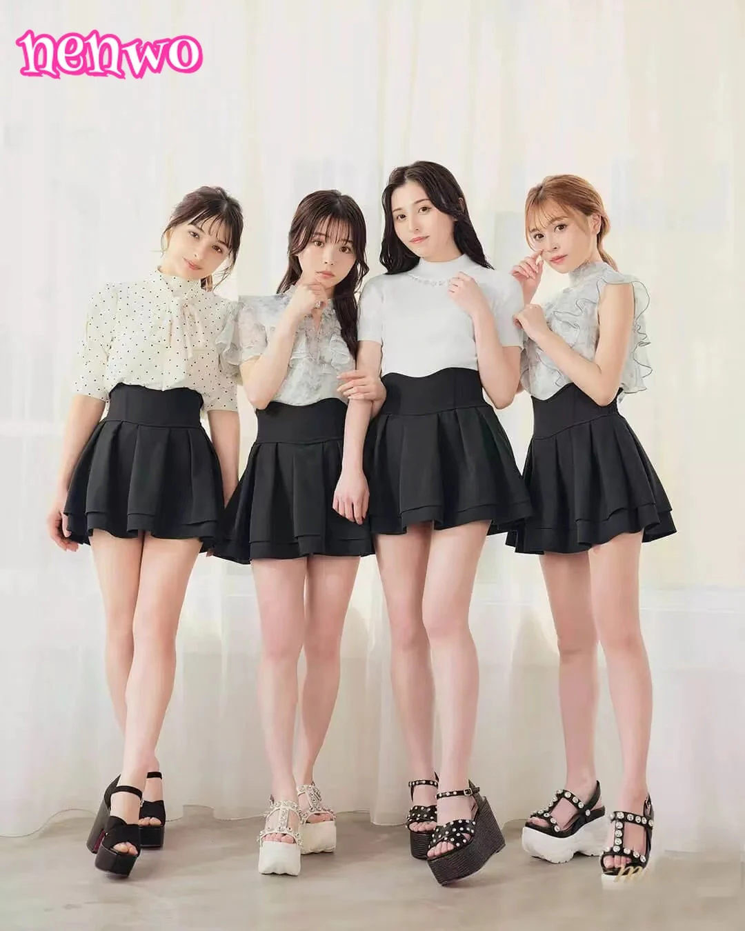 

Детская черная юбка для женщин, модные милые юбки трапециевидной формы с тонкой талией, новинка лета 202, универсальные Faldas Mujer