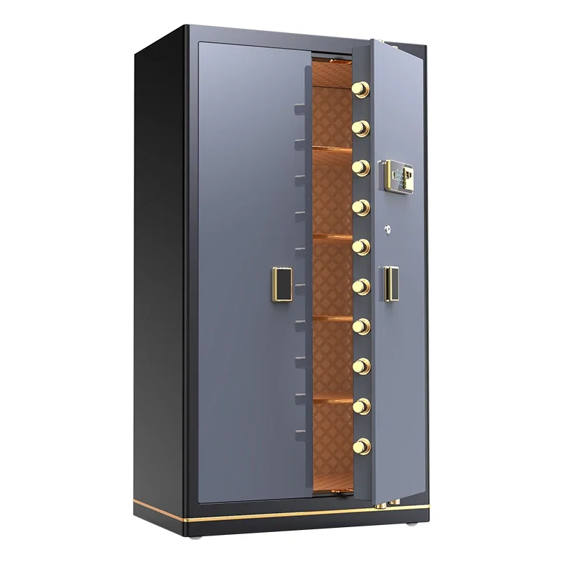 Safe Box Household 1.5 M 1.8 M Office Large Double Door Fingerprint Access Safe Fireproof