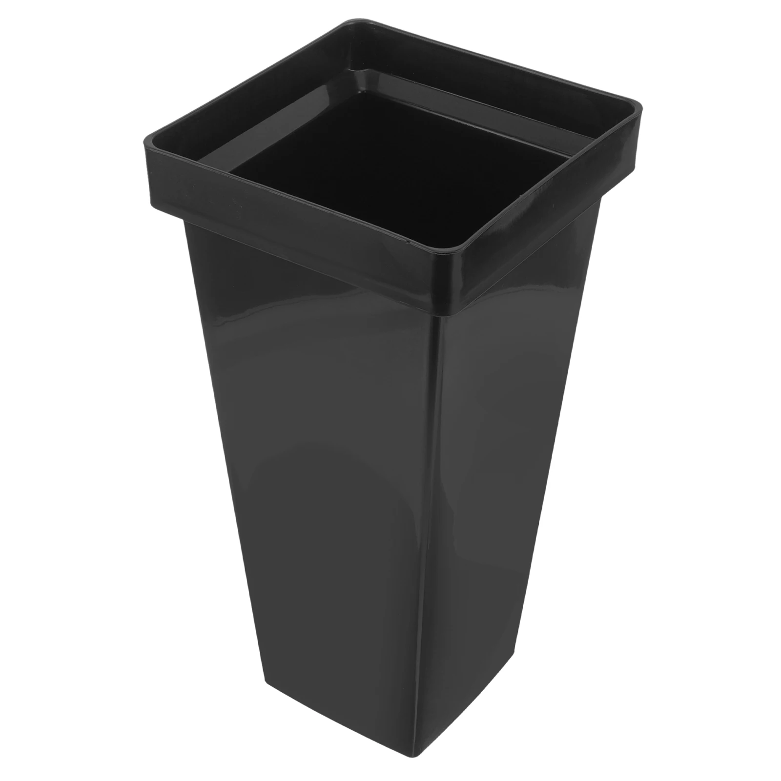 

Umbrella Storage Bucket Tall Holder Black Plastic Portable Indoor Space Saving Design Fits Corners Entryway Hallway Stand Home