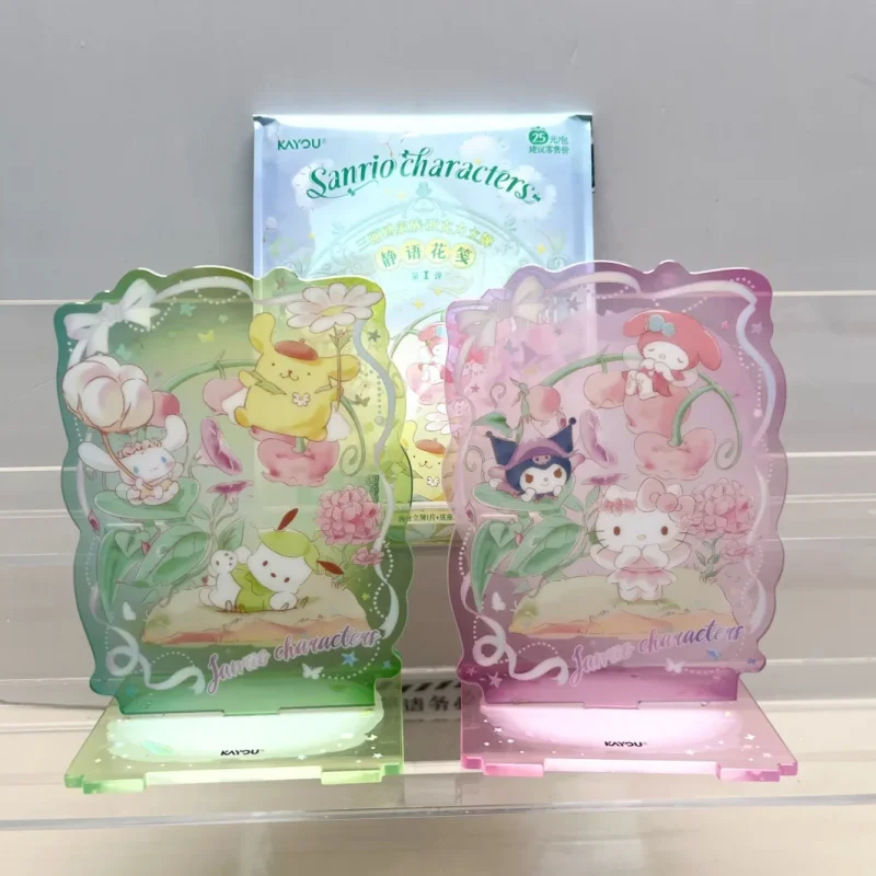 

Оригинальная акриловая фигурка KAYOU из серии Sanrio Characters, подставка-стенд, настольное украшение, подарок на день рождения для девочки
