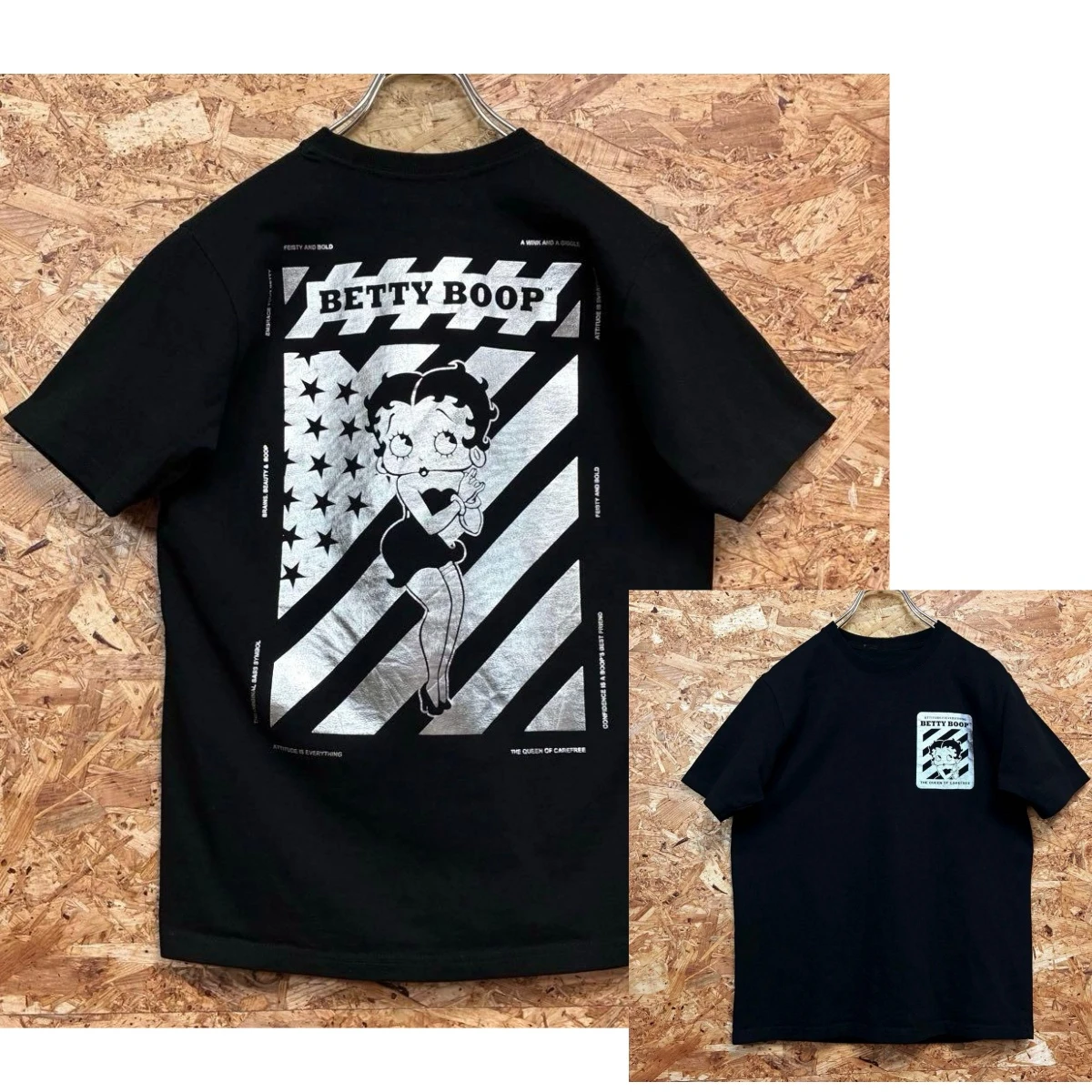 BIKER BETTY MOTORCYCLE CLUB Betty Boop T-Shirt Cotton Graphic Tee Men Women Summer Streetwear view 2
