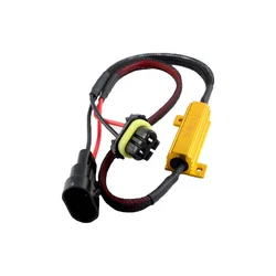 50W H7 H8 9005 HB3 9006 HB4 Car Load Resistor Error Canceller LED Decoder Canbus Free Wiring Canceller Decoder Light