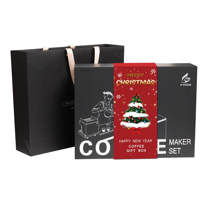 Custom Christmas Advent Calendar Boxes Packaging Blind Mystery Box For Coffee Gifts Set