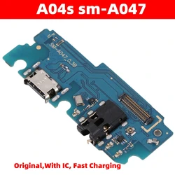 For Samsung Galaxy A04S SM-A047  Fast Charging IC USB Charging Charger Port Dock Connector Flex Cable Repair Parts