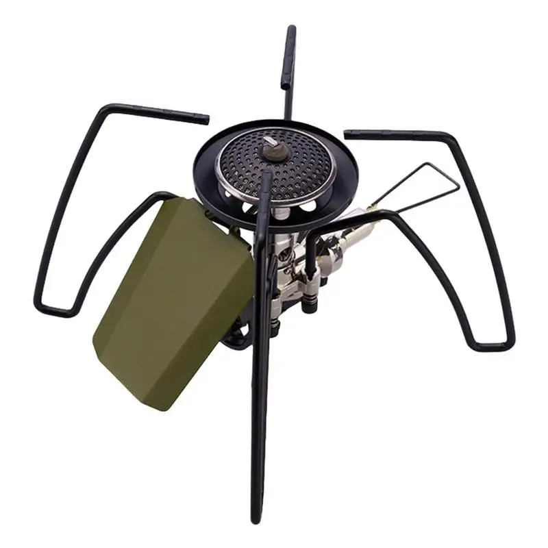 Foldable Camping Stove Portable Outdoor Camping Cooking Stove Powerful Weatherproof Barbecue Stove For Camping Picnics Fishing