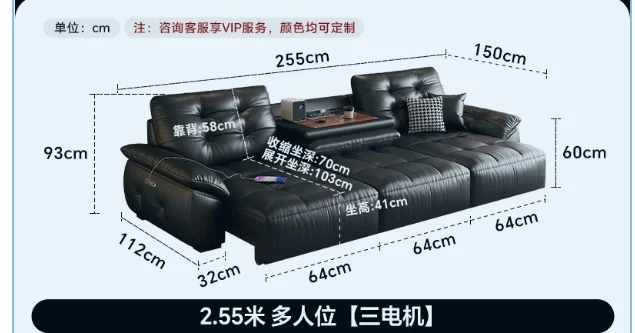 Floor-standing Sofa Log Wabi-sabi Style Solid Wood Sofa Removable and Washable Rest Area Living Room Furniture Pine Couch