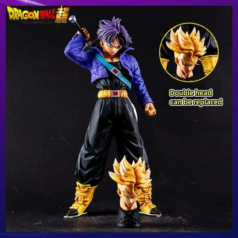 

Anime Dragon Ball Z Trunk Figure Dbz Super Saiyan Gk Pvc 45cm Action Model Doll Figure Collect Decoration Toy Gifts For Children