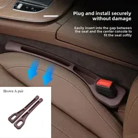 2pcs Car Seat Gap Storage Box Cup Holder Seat Crevice Side Organizer For BMW E90 E60 E46 E39 F30 F10 E87 X3 X4 X5 X1 G30 G20