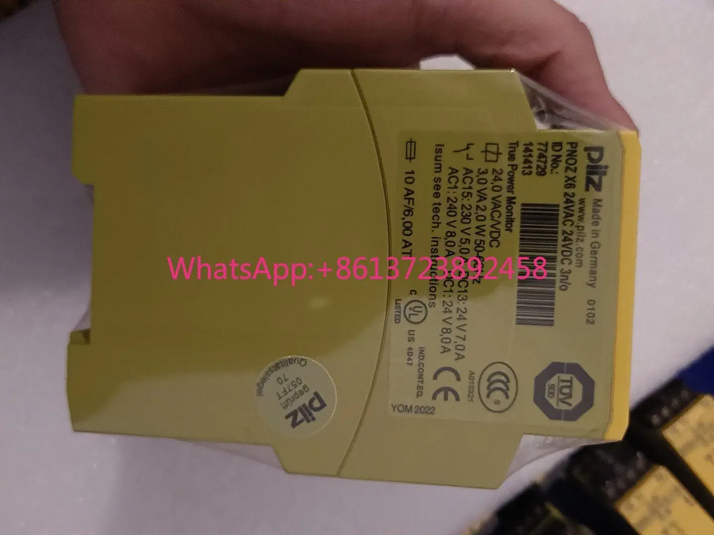 Pilz 774729 safety relay in stock