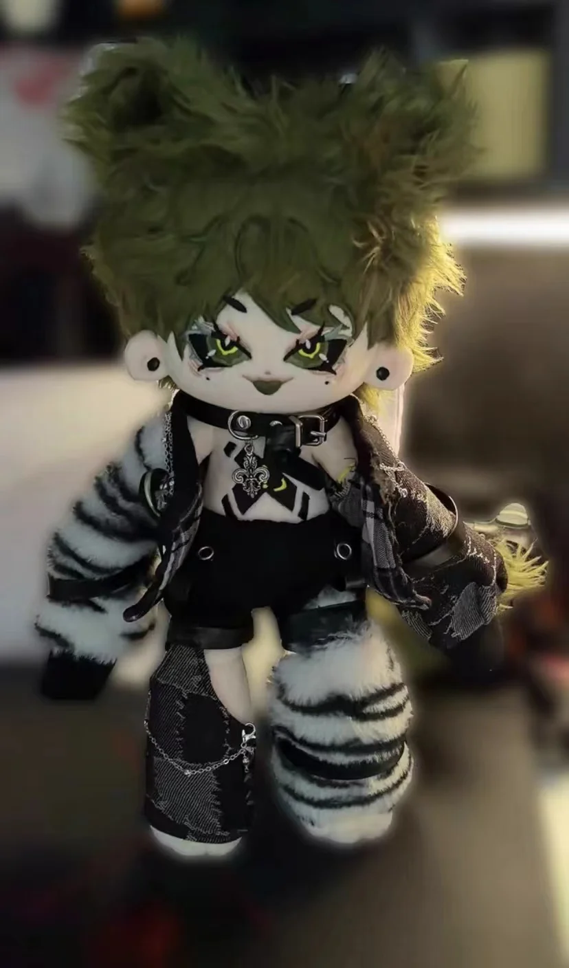 Plushie Monster Green Handsome Cool Guy 30cm Doll Toy Body Stuffed Game Cosplay Kids Gift Cute X Limited