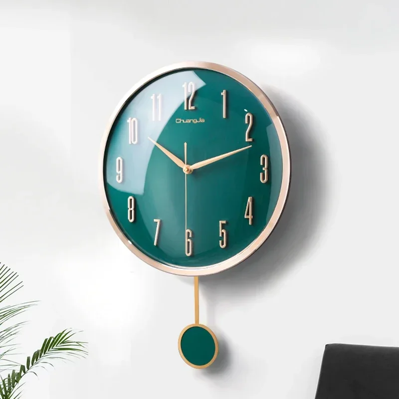 Modern Digital Clocks Wall Circular Metal Art Kitchen Hanging Clocks Wall Metal Vintage Reloj Cocina Pared Room Decorarion