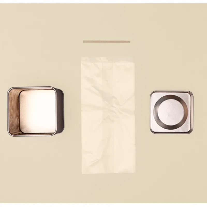 Mini Portable Solid Color Square Tin Box Tea Sealed Jar Boxes Jewelry Candy Small Storage Can Coin Earring Headphones Gift Case