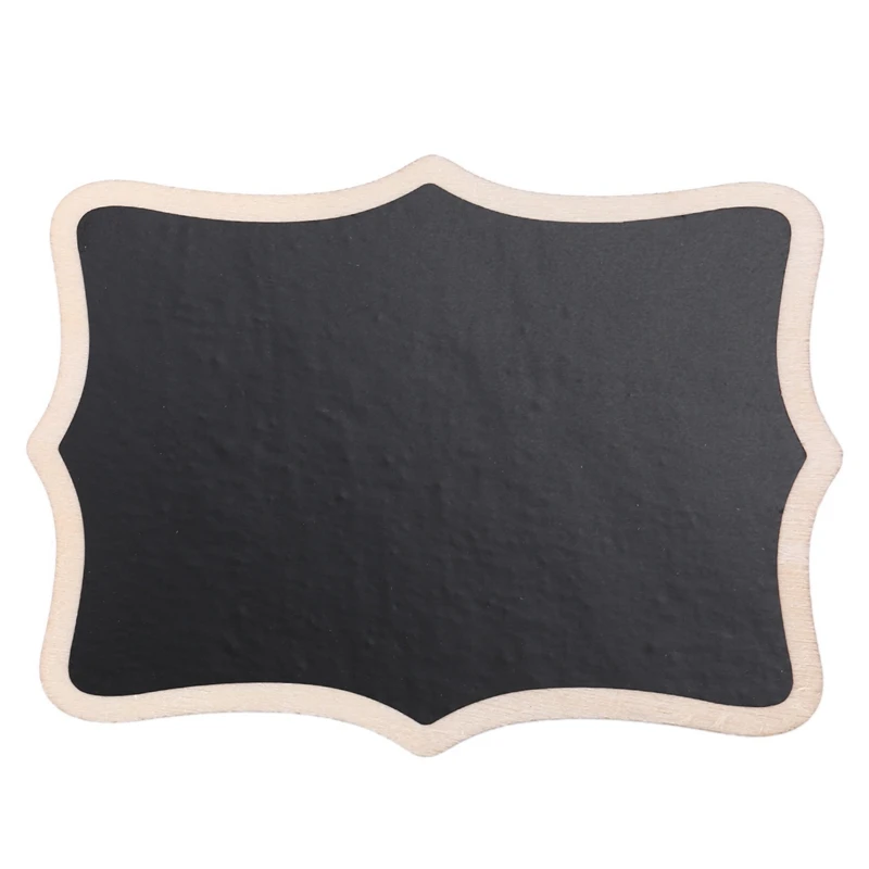 Tanda papan tulis Mini, 60 Pak papan tulis papan tulis kecil untuk pernikahan, pesta ulang tahun, tanda papan pesan acara