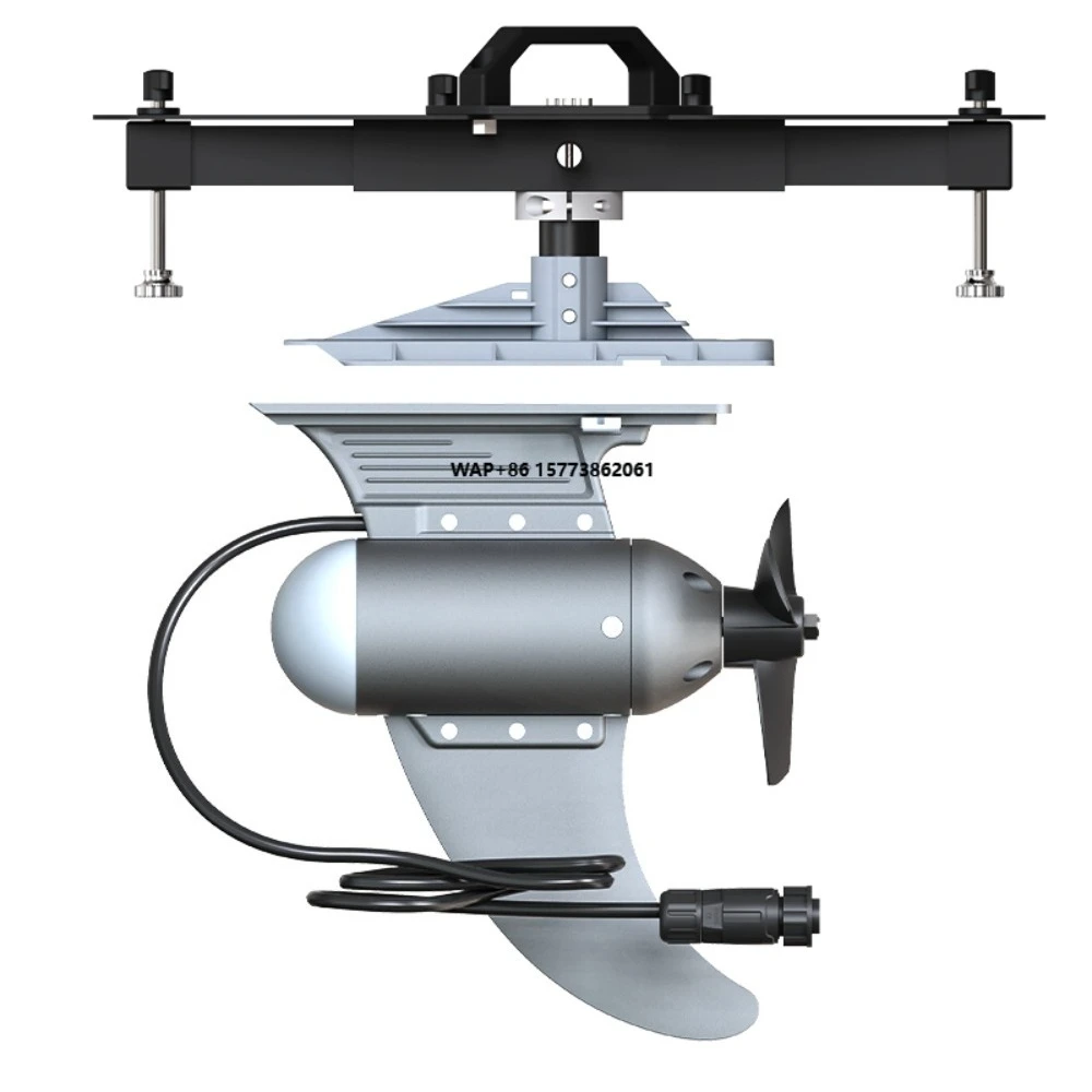 

Электрический комплект ласт Y01-k | 600 Вт, тяга 13,5 кг | Водонепроницаемый электрический движитель для каяка и каноэ | Включает батарею B75 | Долгое время работы