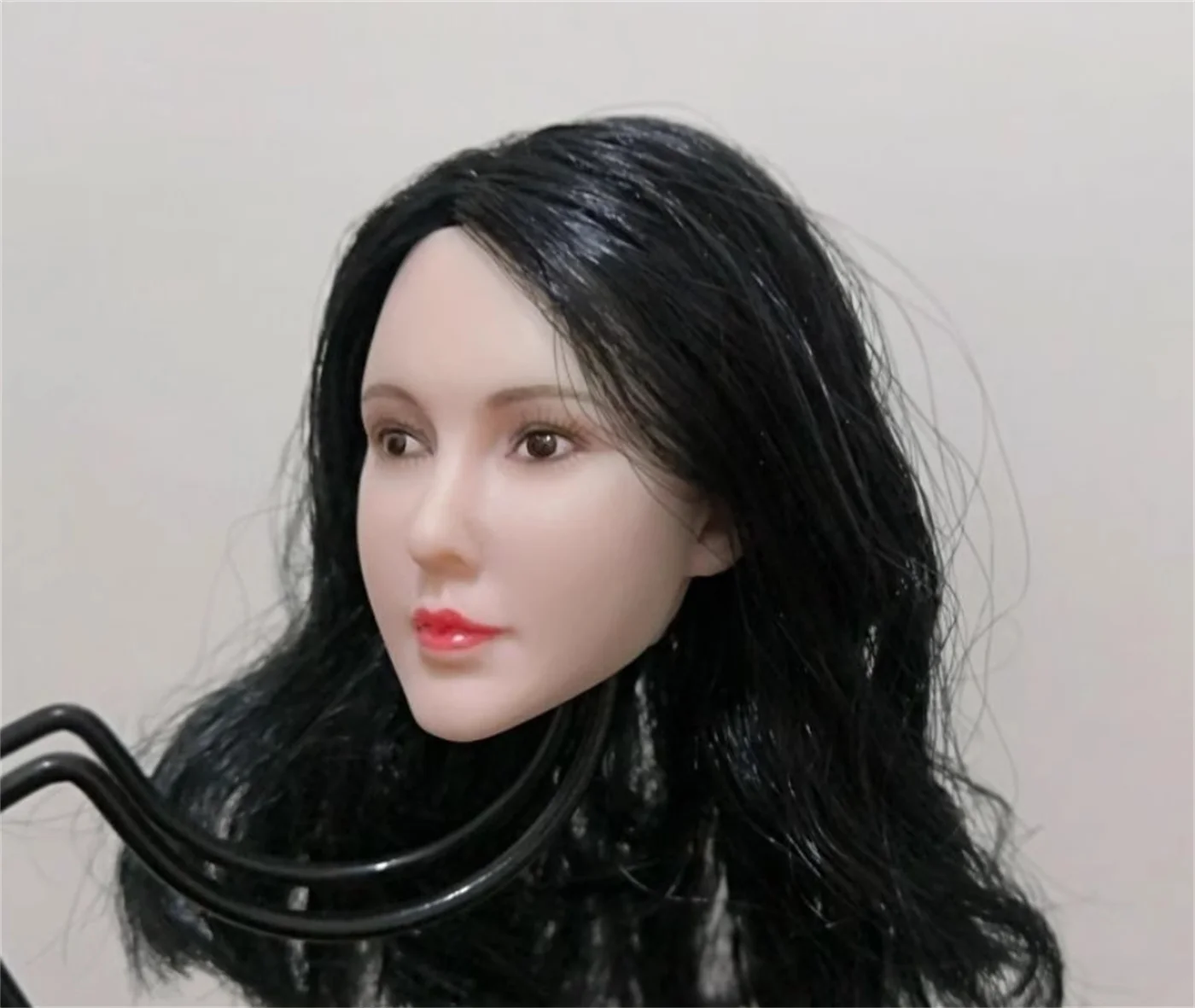 1/6 Zhang  Yu  Xi  Expression Asia Singer Actor Cute girl  Female Head Carving Model F 12