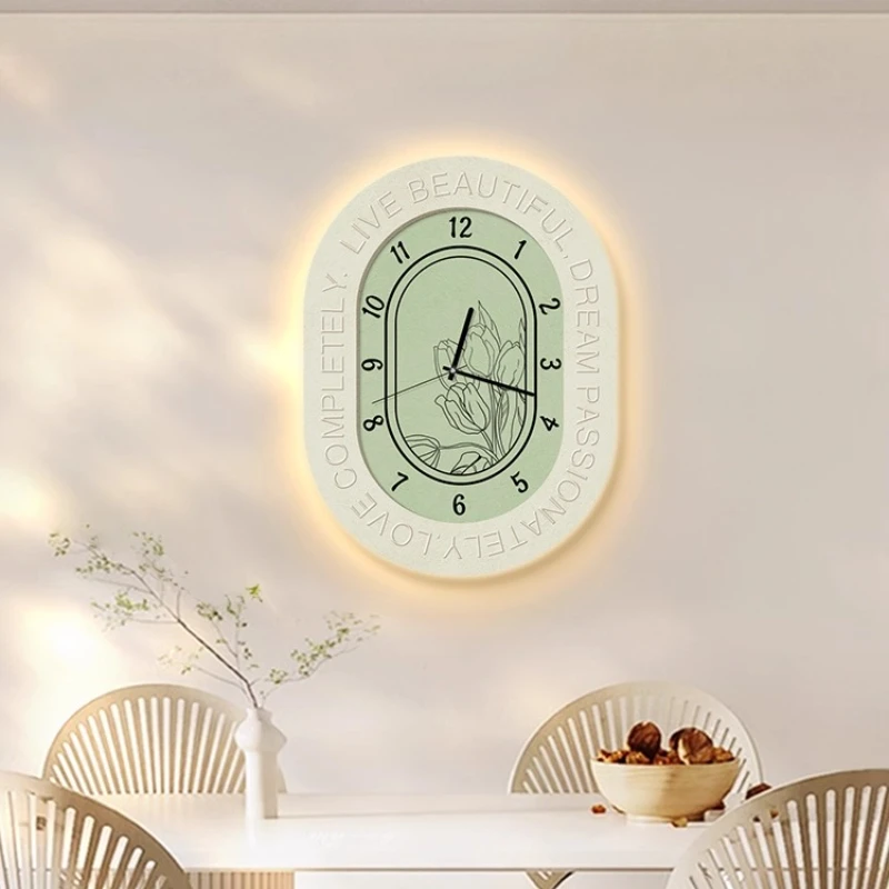 

Wall Minimalist Silent Non-Ticking Battery Sweep Movement Tabletop Decorative Quartz Clock Operated Modern Use Desk Office