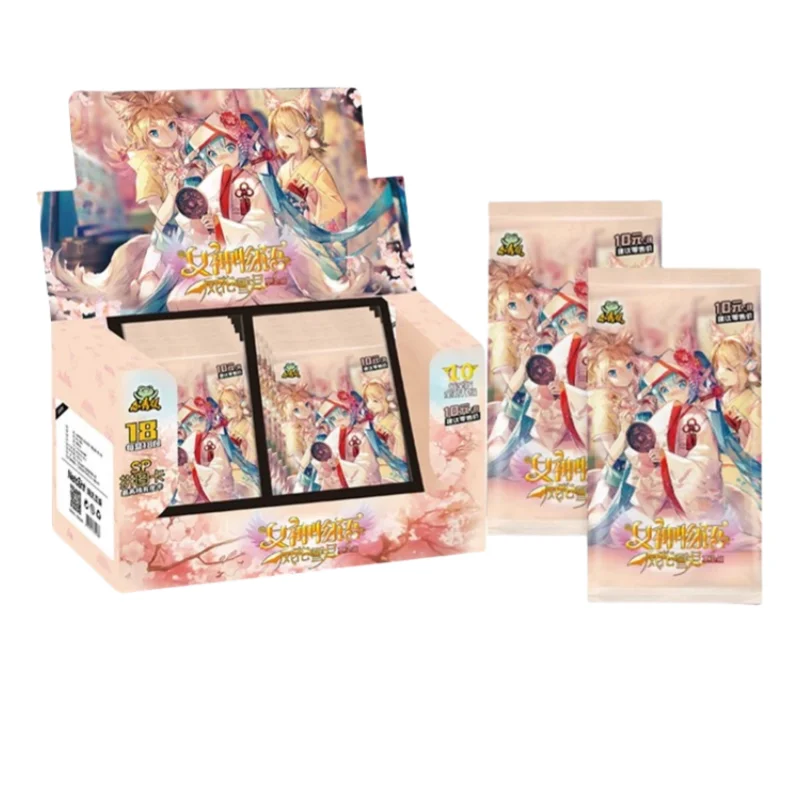 Colección de Goddess Story, tarjeta PR, juegos de Anime, traje de baño de fiesta para niña, Bikini, caja potenciadora de fiesta, juguetes Doujin y regalo de pasatiempos, 2024